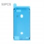 50 PCS dla ramki LCD iPhone 7 Plus Obudowa przednia Bezel Plate kleju wodoodpornego (czarny + biały)