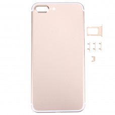 5 in 1 for iPhone 7 Plus (Back Cover + Card Tray + Volume Control Key + Power Button + Mute Switch Vibrator Key) Full Assembly Housing Cover 