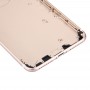 5 az 1-ben iPhone 7 Plus (Back Cover + kártya tálca + Hangerőszabályzó gomb + Power gomb + Némítás vibrátor Key) Teljes Szerelési ház burkolat (Gold)