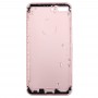 5 en 1 para iPhone 7 Plus (contraportada + bandeja de tarjeta + Volumen botón de la tecla Control + Power + Mute vibrador Key) montaje completo de la vivienda (de oro rosa)