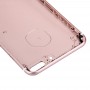 5 az 1-ben iPhone 7 Plus (Back Cover + kártya tálca + Hangerőszabályzó gomb + Power gomb + Némítás vibrátor Key) Teljes Szerelési ház burkolat (Rose Gold)