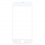 Frontskärm Yttre glaslins med främre LCD-skärm Bankram för iPhone 7 Plus (vit)