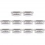 10 PCS Charging Port Connector for iPhone 7 Plus / 7(White)