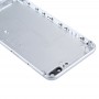 5 1 Full Assamblee Metal korpuse kaas koos Välimus imiteerimine i8 Plus iPhone 7 Plus, Sealhulgas Tagakaas & Card Tray & Volume Control Key & Power Button & Hääleta Switch vibraator Key (Silver)