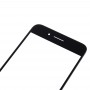 Frontscheibe Äußere Glasobjektiv für iPhone 7 Plus (Schwarz)