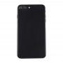 ბატარეის უკან საფარის ასამბლეის Card Tray for iPhone 7 Plus (Jet Black)