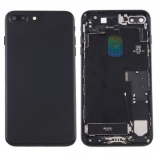 dla iPhone 7 PLUS Battery Back Cover Zgromadzenia z podajnika kart (czarny)