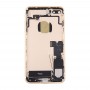 För iPhone 7 plus batteri tillbaka täckmontering med kortbricka (guld)