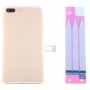 for iPhone 7 Plus Battery Back Cover Assembly with Card Tray(Gold)