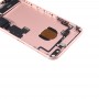 Батарея задньої сторони обкладинки з картою лоток для iPhone 7 Plus (рожеве золото)