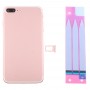 Battery Back Cover Assembly with Card Tray for iPhone 7 Plus (Rose Gold)