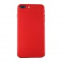 para iPhone 7 Plus batería de respaldo conjunto de la cubierta con la bandeja de tarjeta (rojo)