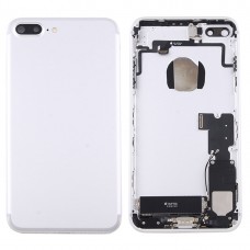 För iPhone 7 plus batteribackskydd med kortfacket (silver)