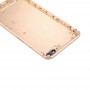 5 в 1 Пълното събрание метален корпус Cover с Външен вид имитация на i8 Plus за iPhone 7 Plus, включително Back Cover & Card тава и Volume Control Key & Power бутон и Mute Switch Вибратор Key (злато)