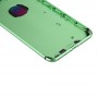 6 in 1 for iPhone 7 Plus (Back Cover + Card Tray + Volume Control Key + Power Button + Mute Switch Vibrator Key + Sign) Full Assembly Housing Cover (Green+White)