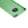 6 в 1 за iPhone 7 Plus (корица + Card тава + Volume Control Key + Power бутон + Mute Switch Вибратор Key + Знак) Пълен събрание Housing Cover (Green + бяло)
