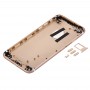 5 in 1 for iPhone 6s (Back Cover + Card Tray + Volume Control Key + Power Button + Mute Switch Vibrator Key) Full Assembly Housing Cover(Gold)