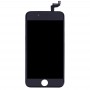 10 st LCD-skärm och digitizer Fullständig montering med ram för iPhone 6s (svart)