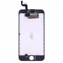 10 st LCD-skärm och digitizer Fullständig montering med ram för iPhone 6s (svart)