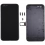 5 in 1 Full Assembly Metal Housing Cover with Appearance Imitation of i8 for iPhone 6s, Including Back Cover & Card Tray & Volume Control Key & Power Button & Mute Switch Vibrator Key, No Headphone Jack(Black)