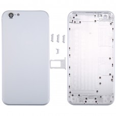 5 1 Full Assamblee Metal korpuse kaas koos Välimus imiteerimine i8 iPhone 6s Sealhulgas Tagakaas & Card Tray & Volume Control Key & Power Button & Hääleta Switch vibraator Key, nr Kõrvaklapid Jack (valge)