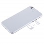 5 in 1 Full Assembly Metal Housing Cover with Appearance Imitation of i8 for iPhone 6s, Including Back Cover & Card Tray & Volume Control Key & Power Button & Mute Switch Vibrator Key, No Headphone Jack(White)