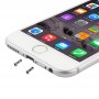 100 PCS для iPhone 6с и 6с Plus Универсальный порт зарядки Винты (белый)