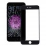 Frontscheibe äußerte Glasobjektiv mit Front-LCD-Bildschirm Lünette Frame & OCA optisch freien Kleber für iPhone 6s (Schwarz)