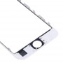 Front Screen Outer Glass Lens with Front LCD Screen Bezel Frame & OCA Optically Clear Adhesive for iPhone 6s(White)
