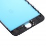 Touch Panel con schermo LCD dell'incastronatura anteriore & OCA otticamente libero adesivo per iPhone 6S (nero)