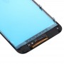 Touch Panel con schermo LCD dell'incastronatura anteriore & OCA otticamente libero adesivo per iPhone 6S (nero)
