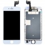 液晶屏和数字转换器的完整装配有前置摄像头的iPhone 6S（白色）