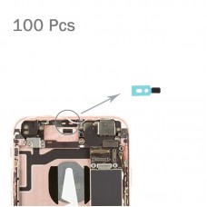 100 PCS for iPhone 6 იანები მიკროფონი უკან Sponge Foam Slice ბალიშები