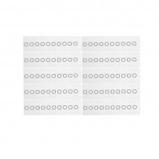 100 PCS Бічні клавіші клей наклейки для iPhone 6с і 6с Plus