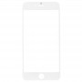 Передний экран Наружный стеклянный объектив для iPhone 6с и 6 (белый)