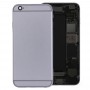 חזרה סוללת עצרת כיסוי עם כרטיס מגש עבור 6s iPhone (גריי)