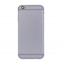Батарея задней стороны обложки с картой лоток для iPhone 6s (серый)