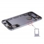 iPhone 6S用カードトレイ（グレー）とバッテリーバックカバーアセンブリ
