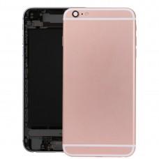 חזרה סוללת עצרת כיסוי עם כרטיס מגש עבור 6s iPhone (Rose Gold)