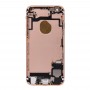 Akku Rückseite Montag mit Karten-Behälter für iPhone 6s (Rose Gold)