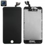 LCD ekraan ja Digitizer Full assamblee esikaamera iPhone 6s Plus (Black)
