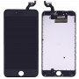 Pantalla LCD y digitalizador Asamblea completa con el capítulo para 6s iPhone Plus (Negro)