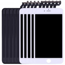 5 PCS черный + 5 PCS белый ЖК-экран и дигитайзер Полное собрание с рамкой для iPhone 6S Plus