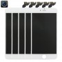 5 PCS LCD ekraan ja Digitizer Full assamblee esikaamera iPhone 6s Plus (valge)
