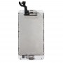 5 kpl LCD-näyttö ja digitoiva Täysi Asennus Etukamera iPhone 6s Plus (valkoinen)