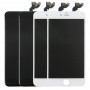 2 KPL Musta + 2 KPL Valkoinen LCD-näyttö ja digitoiva Täysi Asennus Etukamera iPhone 6s Plus