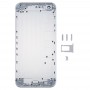 在1完全组装金属外壳盖与i8的外观模仿5加上iPhone 6S此外，包括封底与卡片盘和音量调节键和电源按钮和静音开关振动器关键，耳机插孔（银）