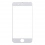 10 st för iPhone 6s plus frontskärm Yttre glaslins (vit)