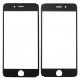 5 pezzi nero + 5 PCS bianco per iPhone 6 Plus & 6s Inoltre anteriore dello schermo esterno Glass Lens