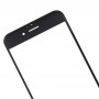 5 PCS Negro + 5 del PCS del blanco para el iPhone 6 Plus y 6s Plus de pantalla frontal lente de cristal externa